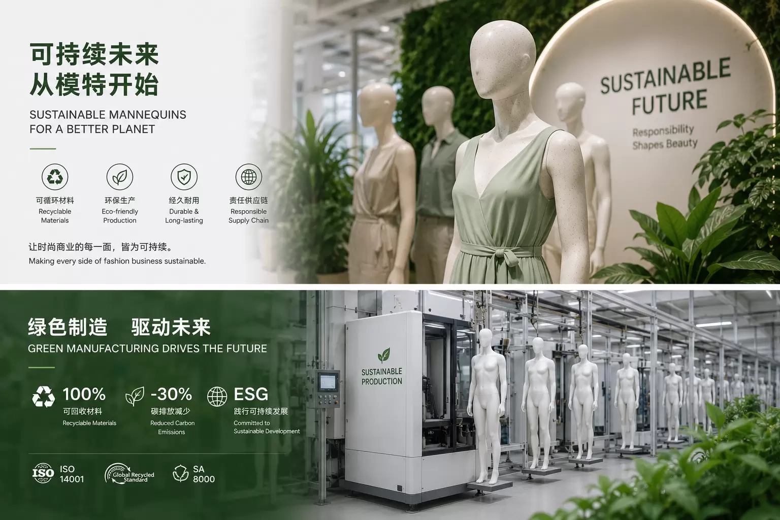 Sustainable Retail Is Reshaping the Mannequin Industry